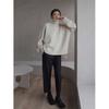 Strickwaren Damen Rollkragen Pullover Damen Lockerer Lässiger Stil War Dünn Einfarbig Unterhemd Top Damen