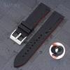 Sport Wasserdichtes Silikonkautschuk Uhrenarmband Männlich und Weiblich für Rolex Seiko Nein. 5 Huawei GT20 22mm Schnellverschluss