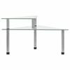 Kitchen Shelf Transparent 49.5 X 35 X 19 Cm Tempered Glass