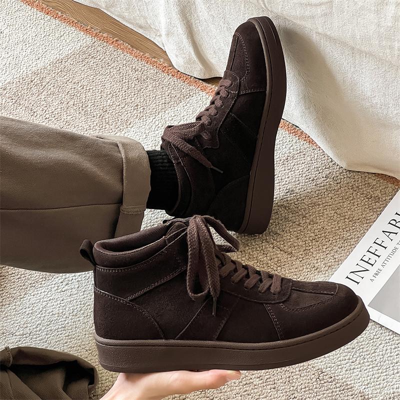 Мужские кожаные ботильоны на шнуровке — фото 2