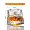 Double-Layer Chilled Glass Cup for Whiskey, Beer, Cocktails, and Cold Drinks