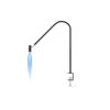 UV Lash Lamp 6W - Eyelash Extension & Nail Dryer, 360° Flexible Gooseneck, UV Glue Curing Light For Salon Use