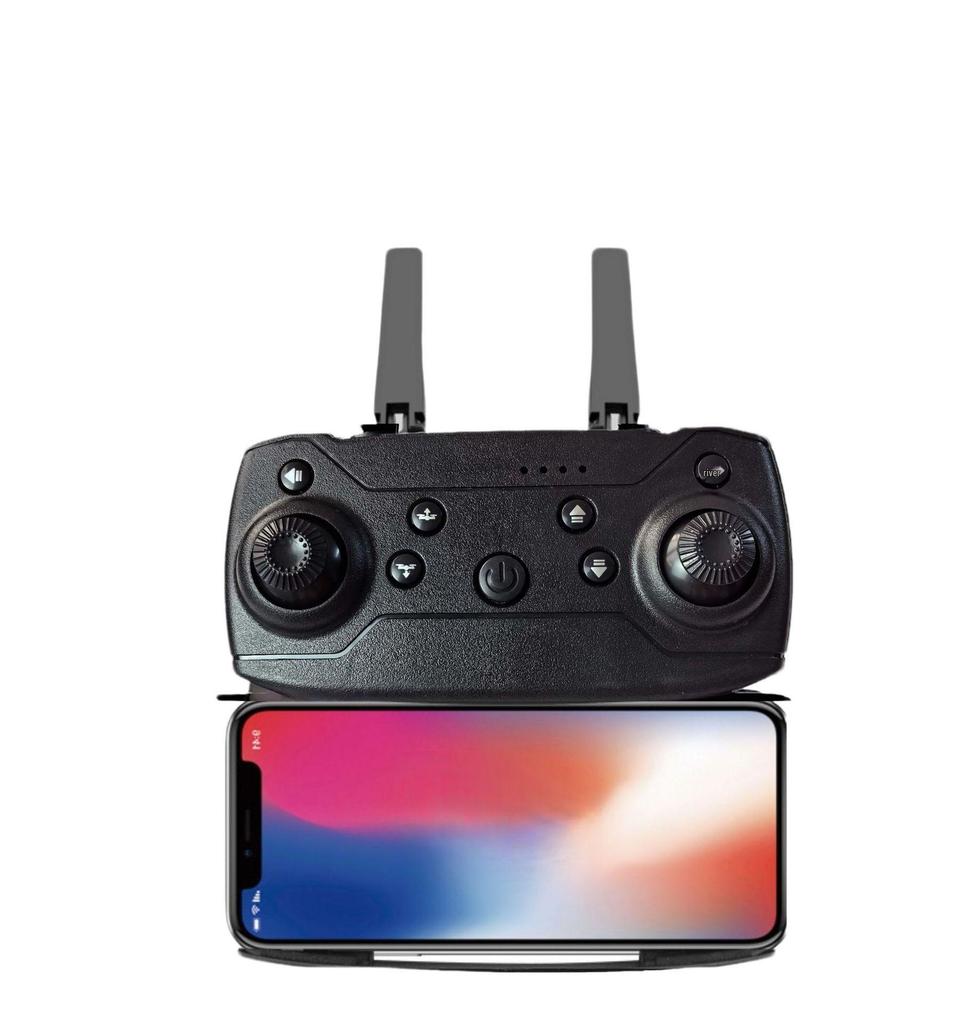Gray E88pro HD Foldable Drone: Aerial Photography Quadcopter with Remote Control & DIY Assembly Parts