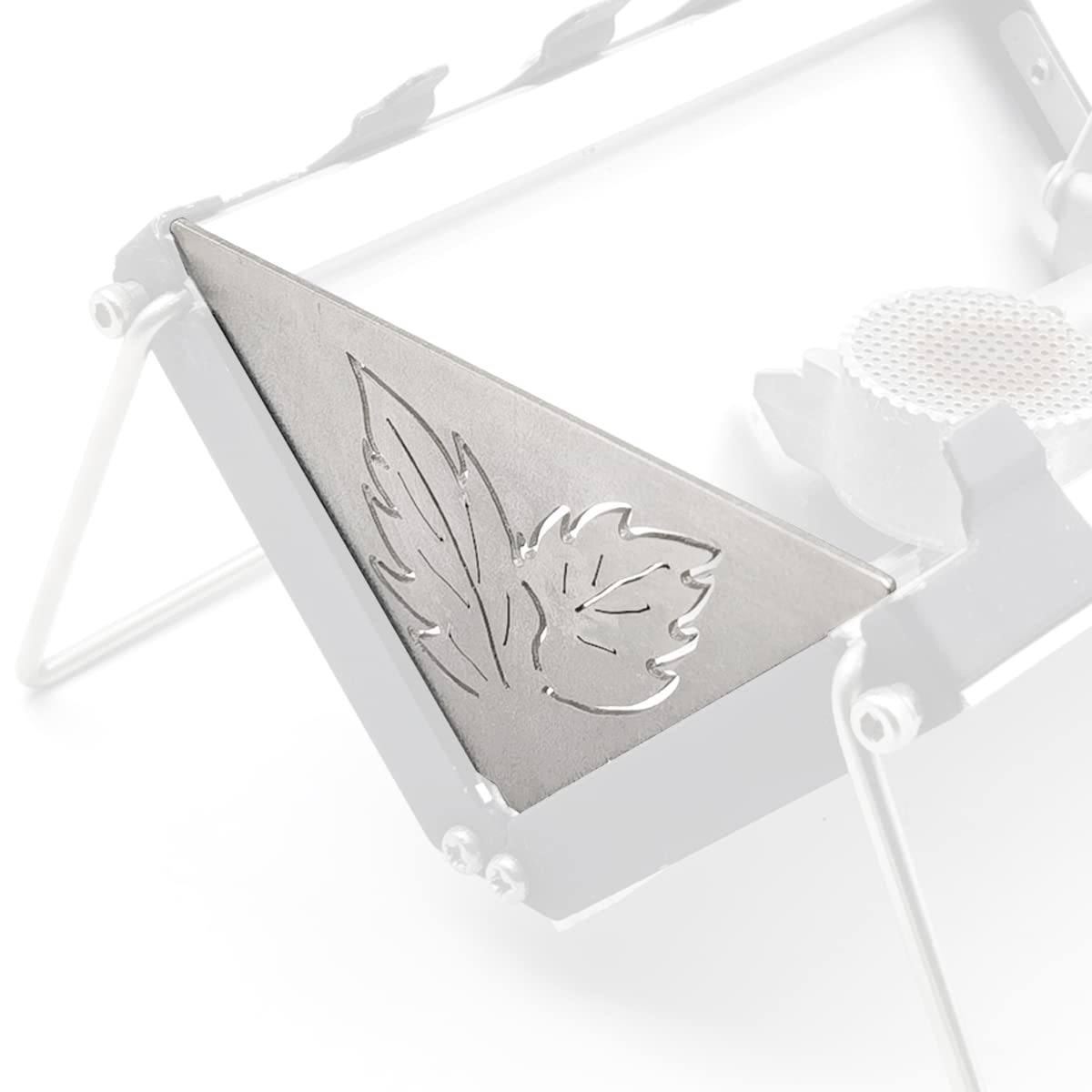 

NEOROSS Titanium Windshield Windbreaker for SOTO G Stove ST-320, Titanium, for Outdoor Solo Camping, Includes Storage Case