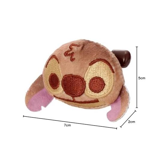 TAKARATOMY A.R.T.S Disney Character Nui Pan Plush Toy Badge Character Pan Stitch Plush Toy Width Approximately 7cm