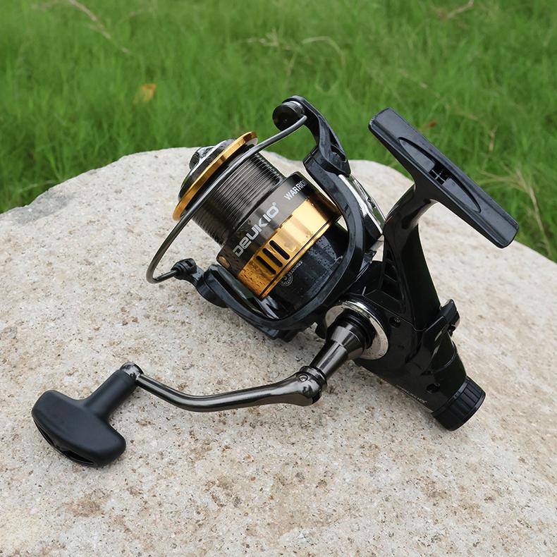 Portable All-metal Spool Fishing Reel Metal Spool Jigging Trolling Long Shot Casting and Salt Water Surf Big Sea Double Drag Spinning Rod Lure Reel