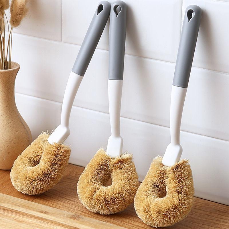 Long Handle Non Greasy Dishwashing Household Kitchen No Damage To Pots and Brushes