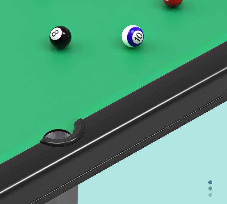 Billiard Table with Automatic Ball Return - Large Indoor Model for Parent-Child Interaction and Children's Simulation Play