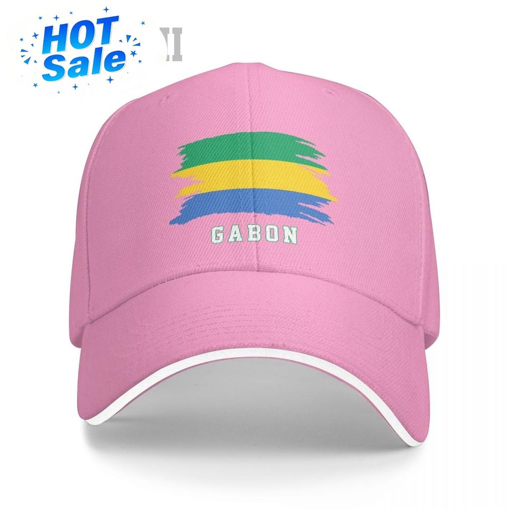 Unisex Sandwich Gabon Flag Gabonese Baseball Cap Men Women Hip Hop Caps Snapback Golf Hat Fishing