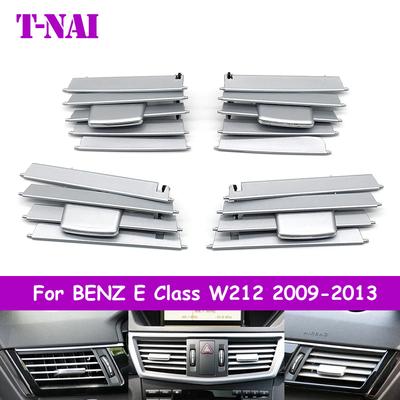 Front Dash Air Conditioner AC Vent Outlet Grille Slider Knob Repair Kit For Mercedes Benz E Class W212 2009-2013 E250 E300 E350
