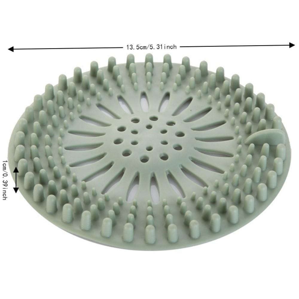 4 PCS TPR Shower Drain Cover Pink Green Bathtub Drain Cover Floor Drain Strainer Floor Drain