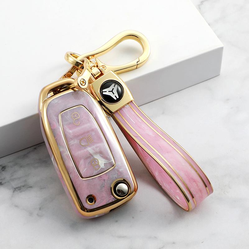Tata Car Folding Key Case with Buckle - Cross-Border Bestseller In India