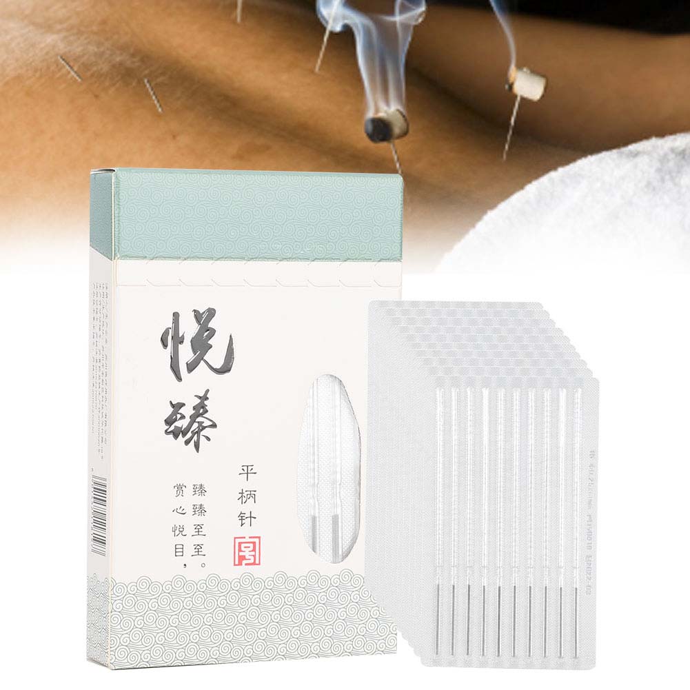100pcs   Box Disposable Sterile Acupuncture Needle Stainless Steel Needle0.25 X 25