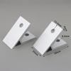 2020 3030 4040 4545 5050 6060 Winkelverbinder-Set 2 Stück 45 Grad Aluminium-Winkelverbinder für Möbelbau
