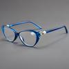 1654 Cat Glasses Frame Women Fashion Cat Frame High Definition Elderly Reading Glasses