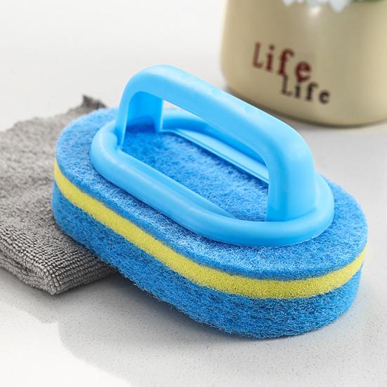 Tub Cleaning Brush Ergonomic Handle Scrubber Shower Stalls Stiff Bristle Cleaning Kitchen Sinks Window Frames Cleaning