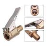 Tire Inflation Valve Chuck & Pressure Gauge Hose Adapter