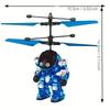Levitating Luminous Flying Robot Astronaut Toy Aircraft Hand-Controlled Drone Interactive with Lights Outdoor Toys for Kids Gift