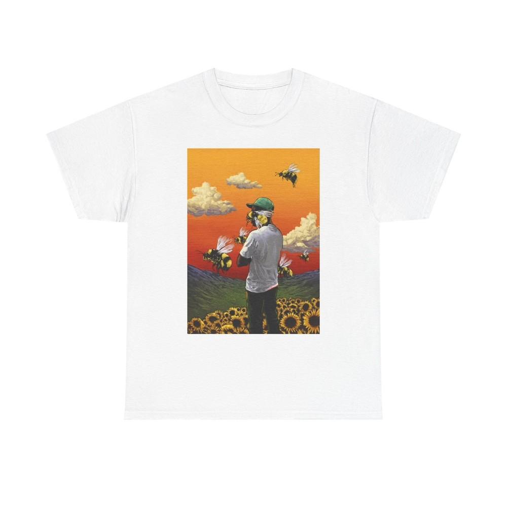 Графическая футболка Tyler The Creator Винтажная картина ИСКУССТВО Унисекс Плотный Хлопок Футболка Унисекс XXXL