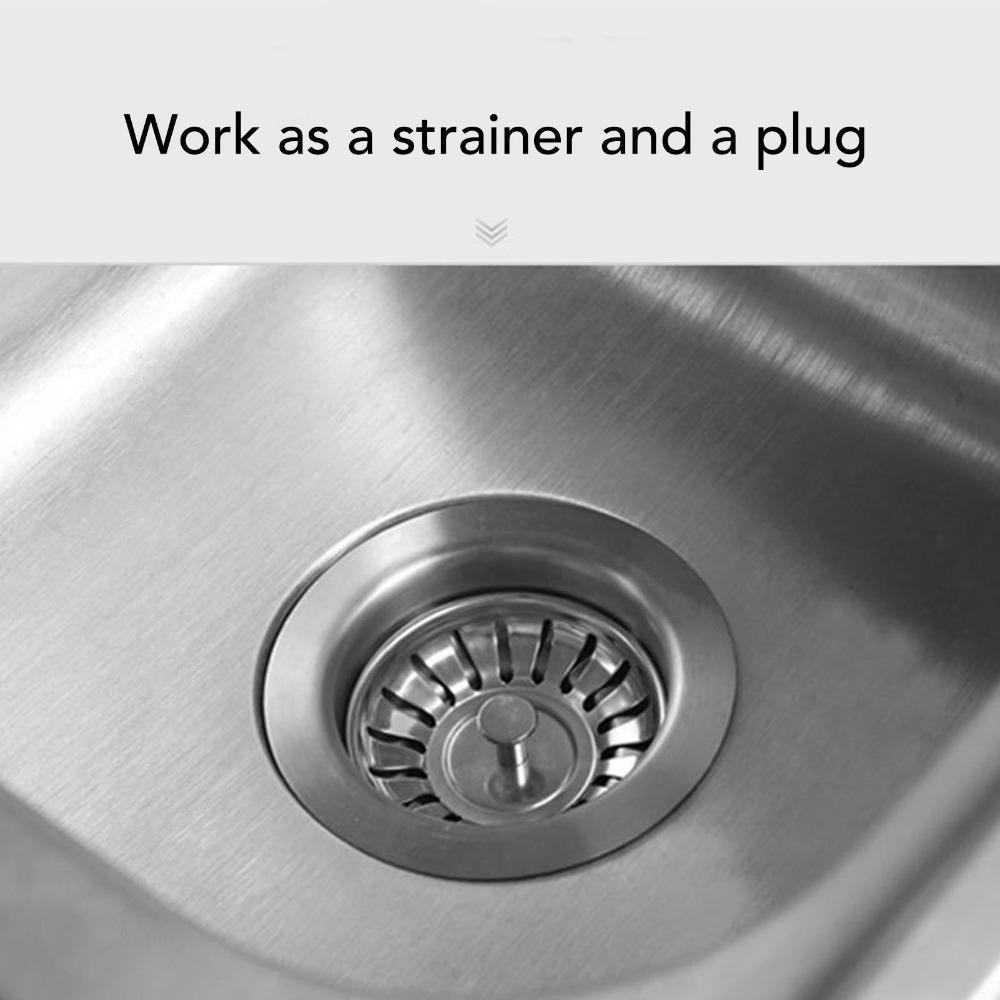 Bottom Stopper Sink Basket Strainer Thickened Design Drain Filter Strainer Sink Strainer Bar Sink