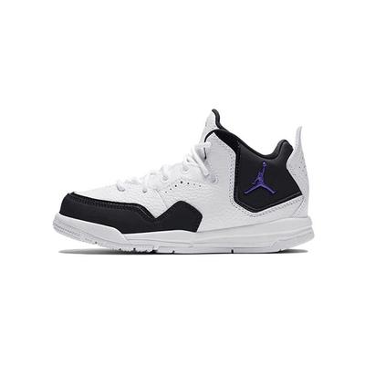 Zapatillas de Baloncesto para Niños Courtside 23 Concord Antideslizantes Amortiguación Resistente a la Abrasión Caña Media AQ7734-104