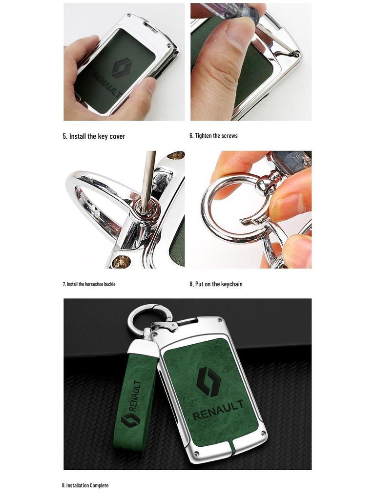 Renault Koleos Limited Edition Key Case with Metal Buckle