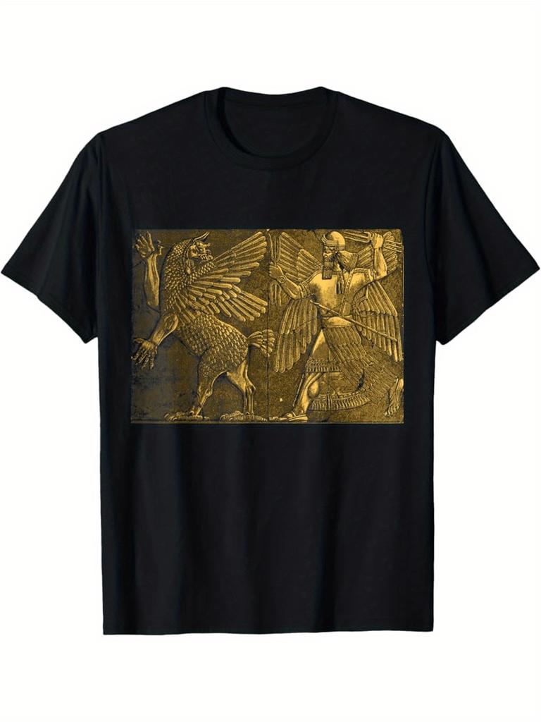Ancient Assyrian Lamassu & Warrior T-shirt
