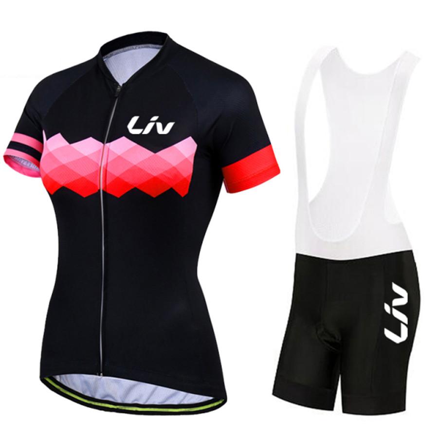 2026 LIV Pro New Women Cycling Clothing MTB Bicycle Jersey Set Female Team Ciclismo Girl Wear Mountain Bike Maillot Ropa Maillot