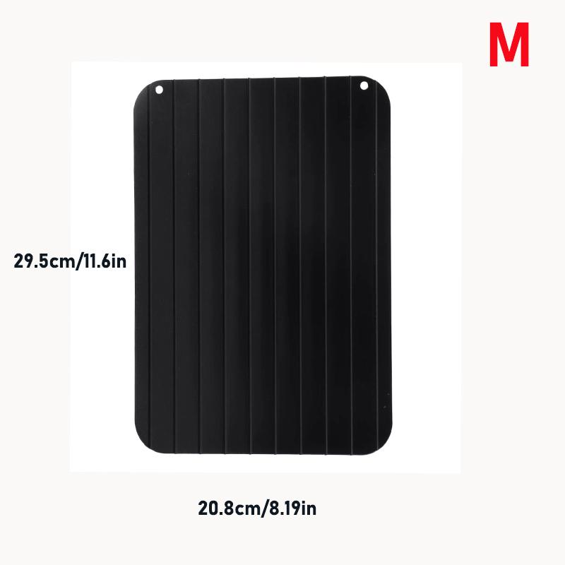 Aluminum Alloy Rapid Defrosting Tray Up To 5 Times Faster Defrosting For Fruit Meat And Frozen Foods Household Kitchen Tools