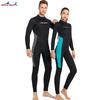 Diving Suit 3MM Long-sleeved One-piece Thermal US Version Large Size Snorkeling Surfing Cold-proof Wet