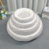 Cozy Round Cat Bed - Warm, Thick, All-Season Nest for Cats & Small Dogs