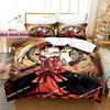 Top Anime Date A Live Kurumi Tokisaki Beding Set Print With Pilowcase Bed Soft Duvet Cover Soft Single Double Quen Super King-Sized Dimensionsd