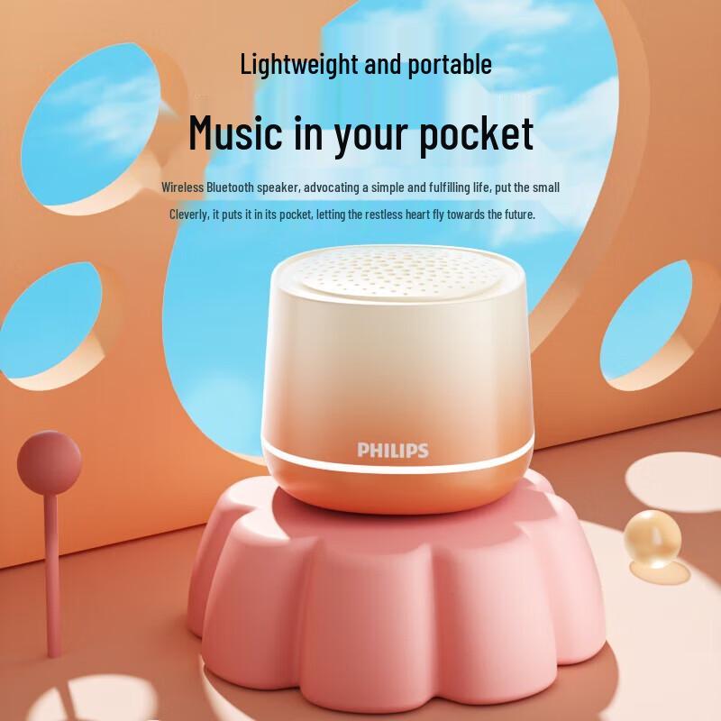 Philips TAS1009 Portable Bluetooth Speaker