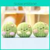 Cute Plush Cactus Doll Keyring Accessory With Flower Decoration For Gifts And Decor