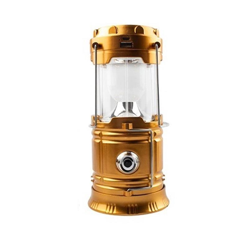 5800 Solar-Powered Portable Multifunction Camping Lantern - Outdoor Emergency Tent Light