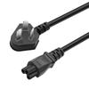 Certified Three-Pin Power Cord for Laptop Adapters - Pure Copper