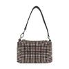 [Gebraucht] Wanglock Mini Handtasche Rosa mit Kunstdiamanten Verziert Silberne Beschläge - Ausgezeichnet #1IC4YXT