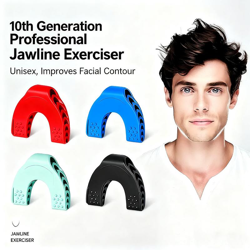 Reduktor dvojité brady Cvičební pomůcka na čelist – Skulptor čelistní linie a zeštíhlovač obličeje pro ženy a muže – Podporuje pohyb čelisti a napomáhá přirozené funkci čelisti