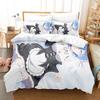 Anime Beauty Printed 3D Bedding Set Luoli Beauty Duvet Cover Pillowcase 2/3 Boy Animation Fan Quilt Cover AU/DE/EU/ES Full Size Quick Drying Bedspread