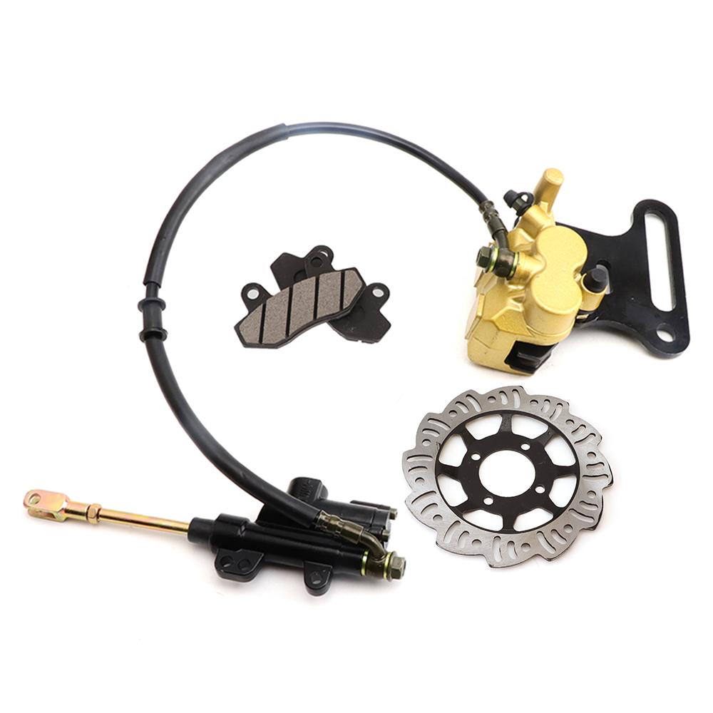 Kit de Freio a Disco Hidráulico Dianteiro / Traseiro para Motocicleta Para a Maioria das Motos de Cross Pit Dirt Bike 50cc-125cc BBR TTR CRF 50 XR Apollo