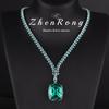 Aquamarine Topaz Necklace 20 Carat Colored Treasure Stud Earrings Paraiba Ring Royal Blue And Yellow Diamond Set