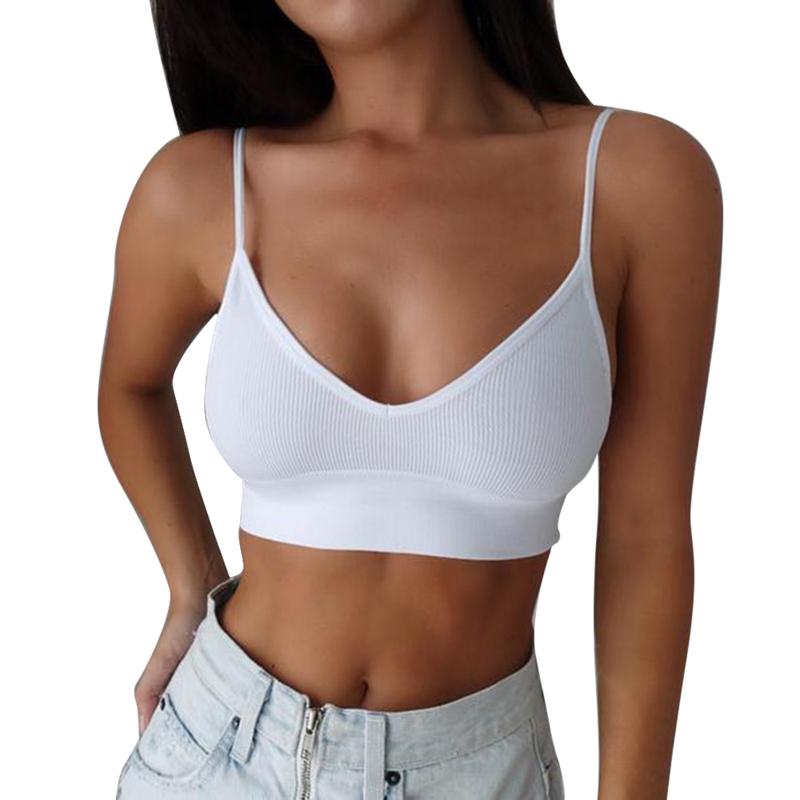 Buy Women Seamless Casual Underwear Girls' Straps Wrapped Sleep Bra