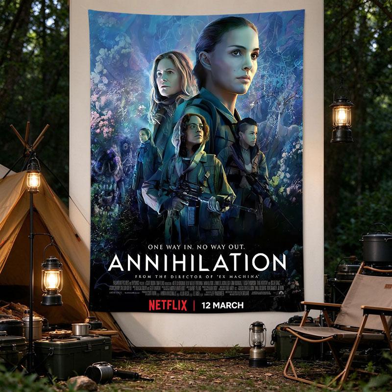 Annihilation Movie Poster Natalie Portman Alien Forest