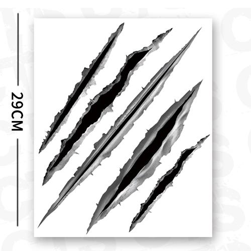 

1Pcs 23*29cm Car Stickers Simulated 3D Bullet Hole DIY Car War Styling Accessories Motorcycle Scratch Car Stickers And Decals