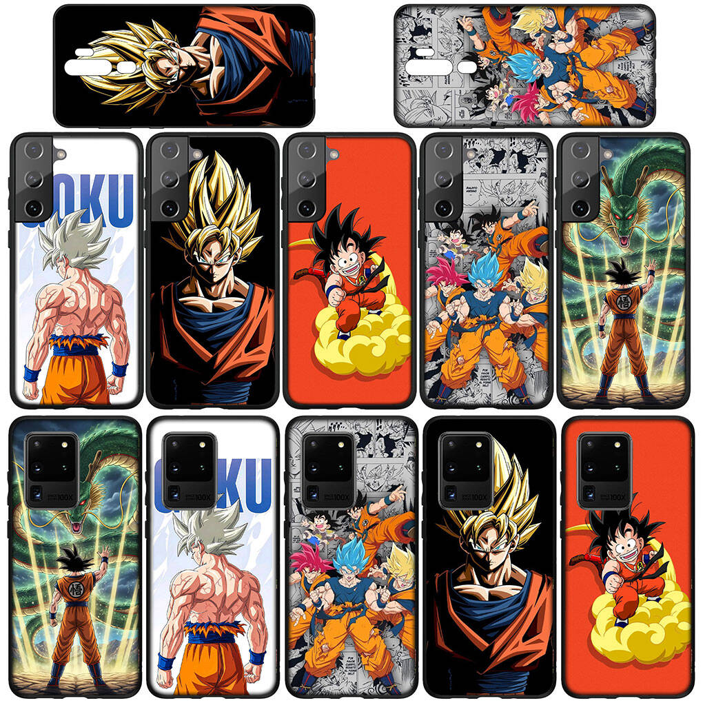Phone Case for iPhone 17 15 16 Plus Redmi Note 14 12 11 13 Pro Max Huawei P30 P20 Lite OPPO A60 A80 A38 A54 Comics Dragon Son Gokus Ball Super Cover
