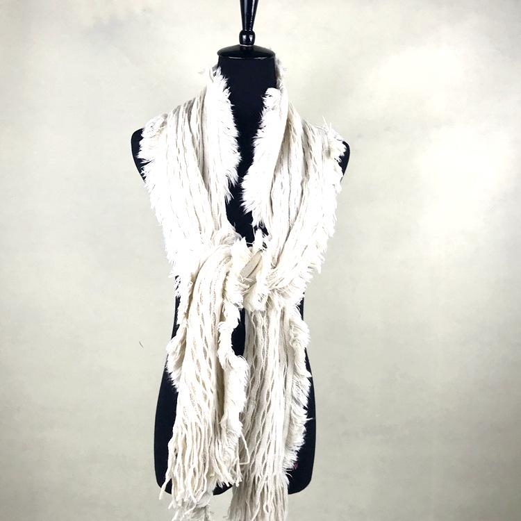 Autumn And Winter Warm Cashmere Fringed Student Plaid Scarf Women'S Winter Versatile Shawl