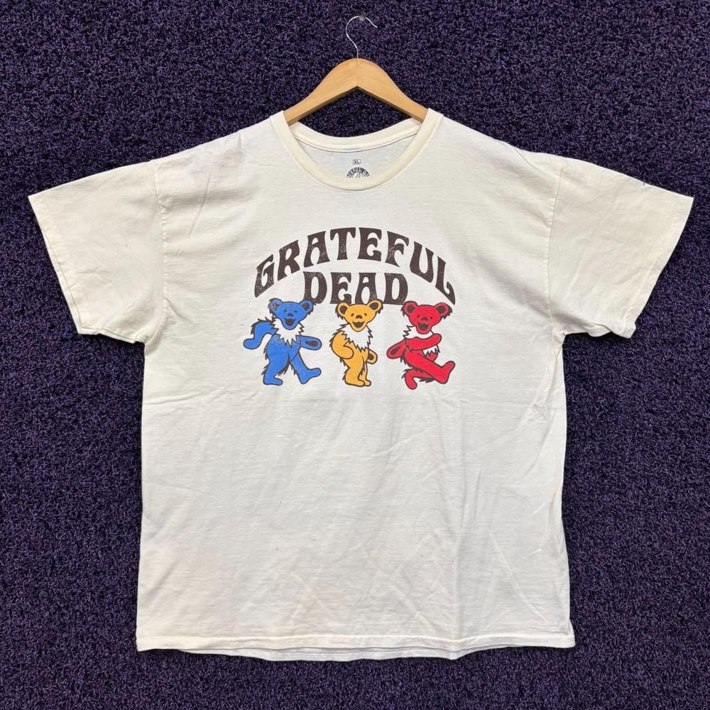 Grateful Dead Dancing Bears Double Sided TShirt Size Extra Large Unisex T-Shirt XXXXL