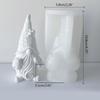 Silikon Kalıp Gnome Kalıp 3D Gnome Kalıp Epoksi Cüce Alçı Kalıp Sabun Gnome Reçine Kalıpları Noel Ev Dekorasyonu