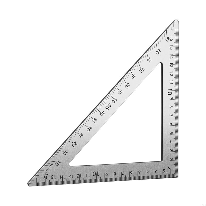 Multifunctional Carpenter Square Triangle Ruler Stainless Steel Measuring Tool