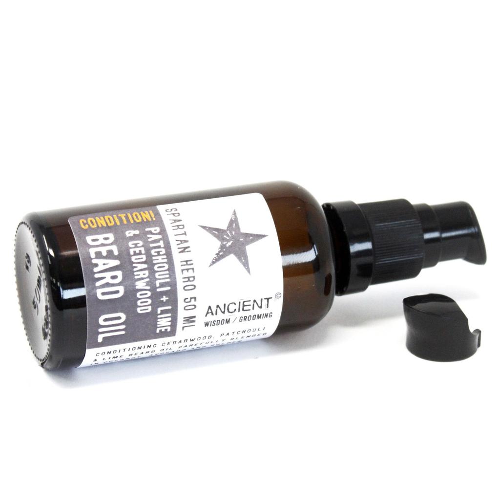 Beard Oil 50ml, Patchouli Lime Cedarwood